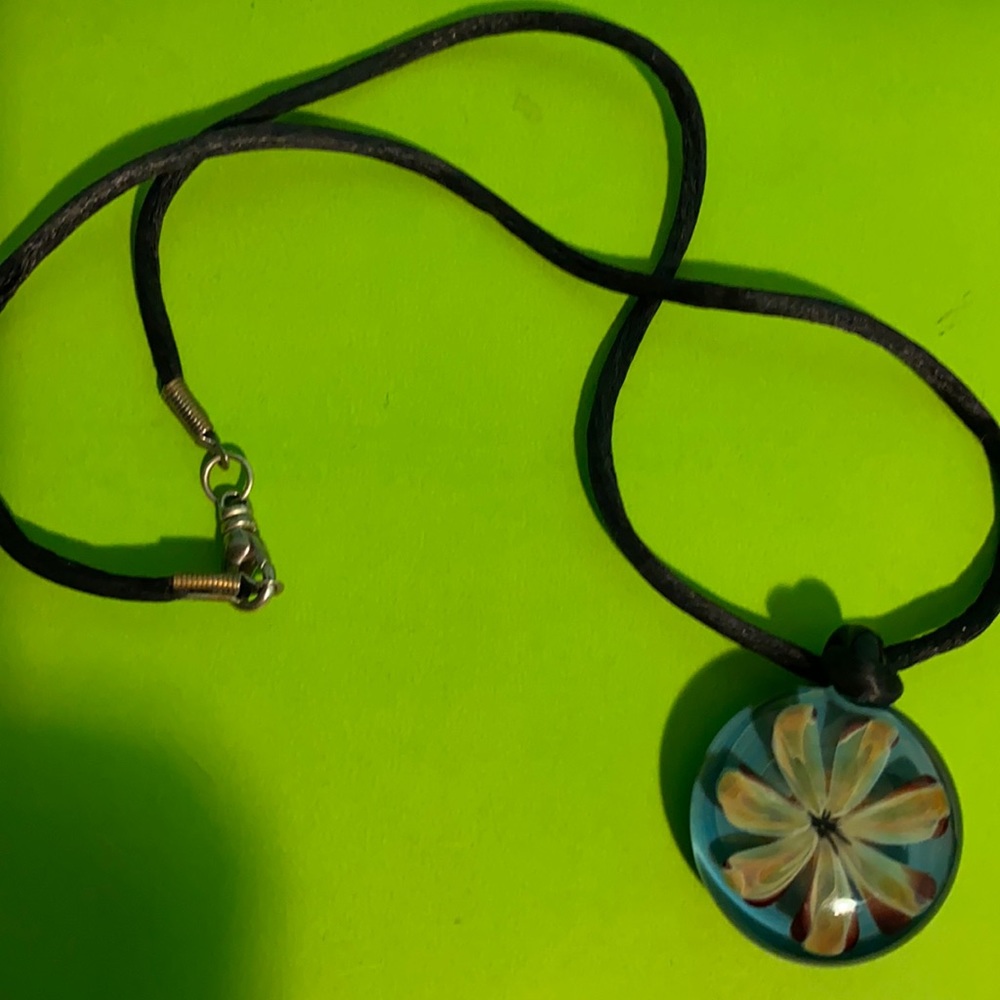 Neckless two sided eight inches long